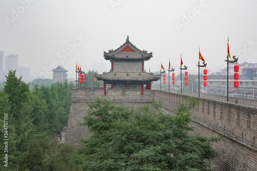 Andingmen, City wall gate, Xi'an, China
