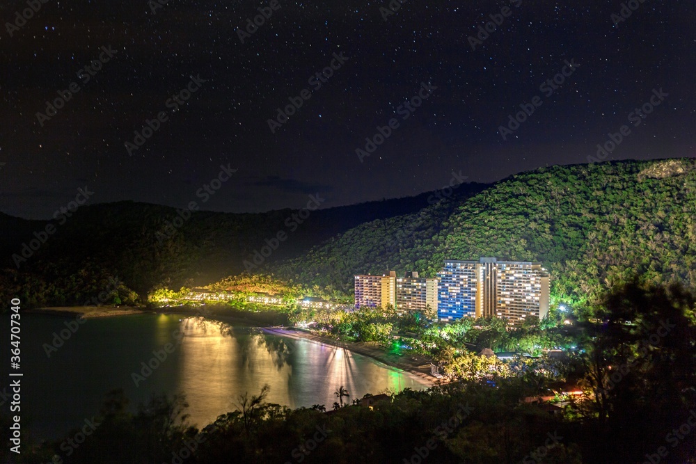 Obraz premium オーストラリア・ハミルトン島の夜景