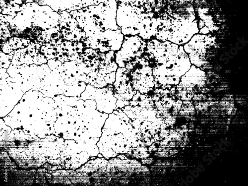 Grunge halftone dots background vector texture