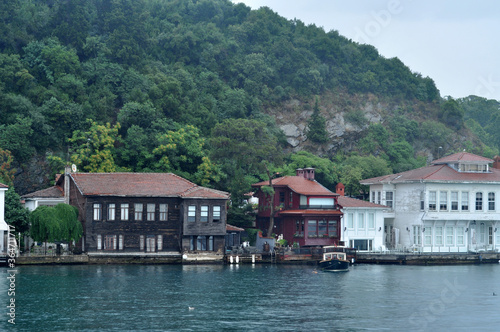 Houses on the Bosphorus Bay