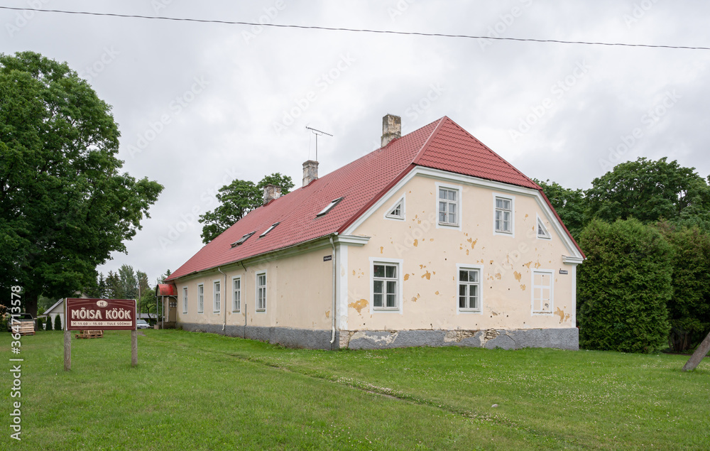 manor in  pärmu jaagupi estonia europe
