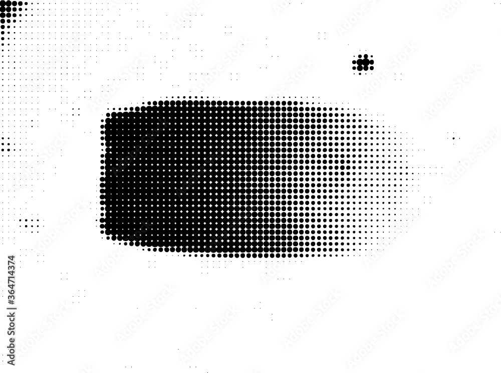 Halftone dots vector background texture