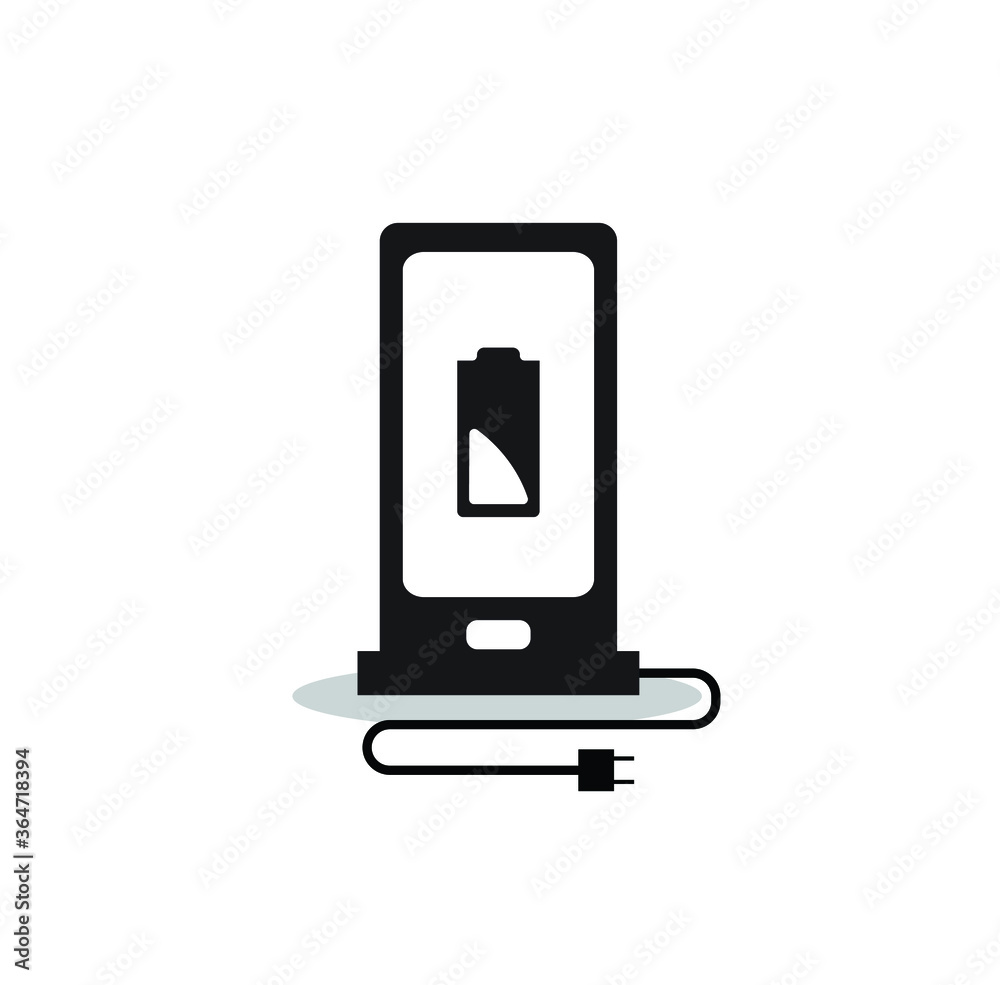 Telephone vector icon isolated on white Telephone vector icon isolated on white