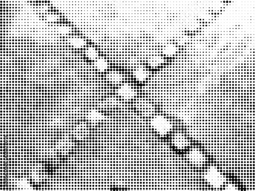 Halftone dots vector background texture