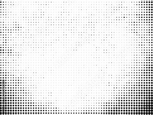 Halftone dots vector background texture