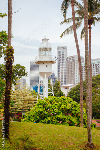 Photography Fort Canning Park and Lighthouse in Singapore