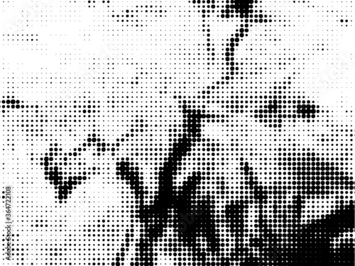 Halftone dots vector background texture