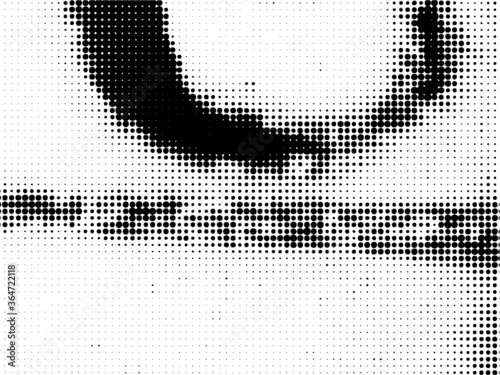 Halftone dots vector background texture