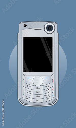 Selfie Camera Phone - Vector Design