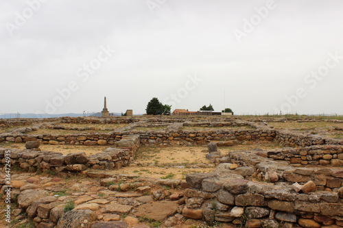 Ruins of the Numancia archaeological site, in Soria (Castilla y León, Spain) photo