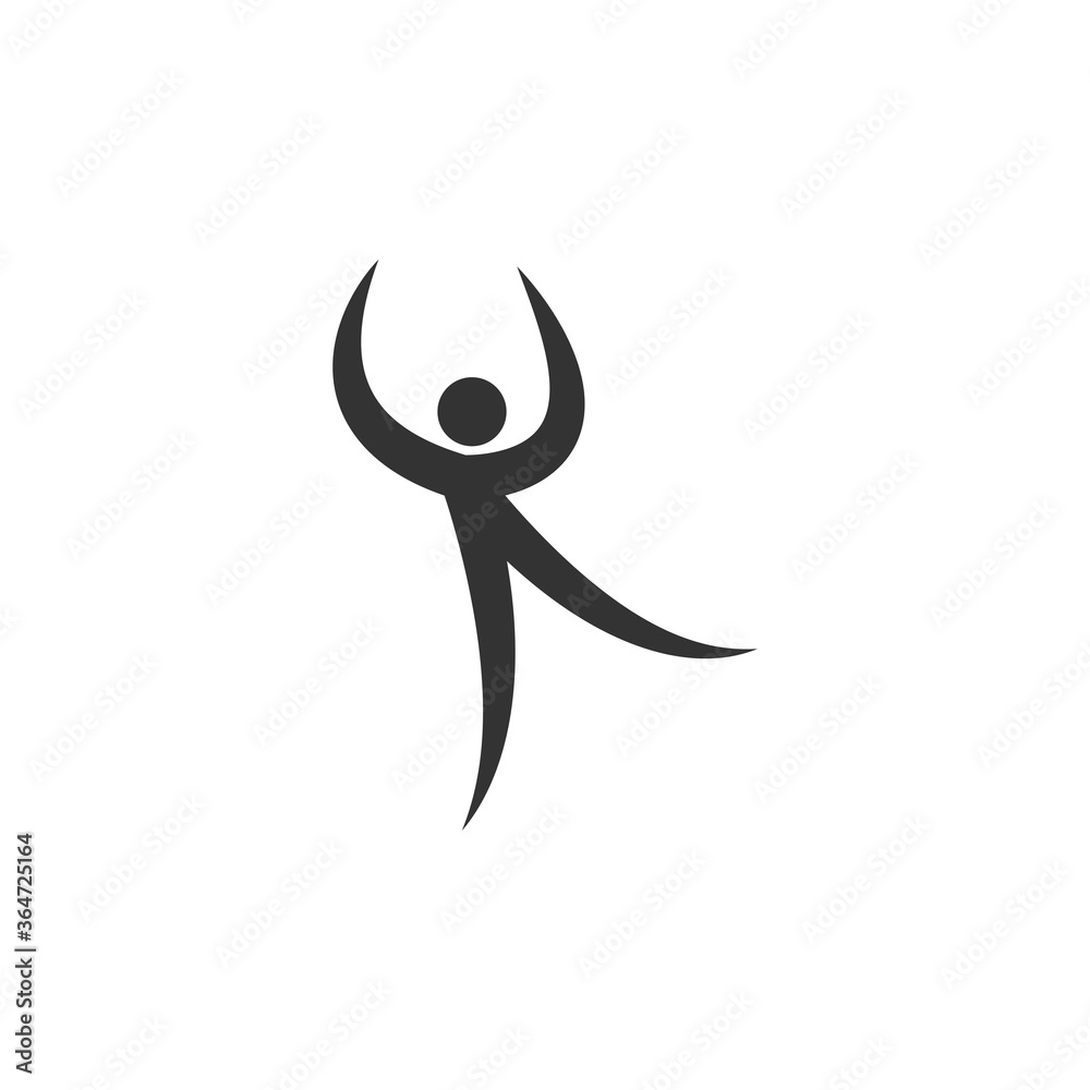 human character vector design template illustration human character vector design template illustration