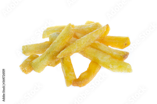 french fried isolated on white