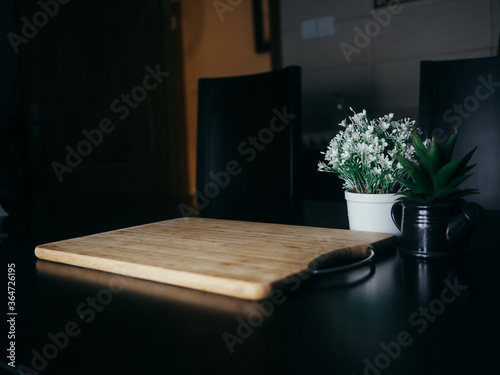 Fototapeta Naklejka Na Ścianę i Meble -  Table with flower 