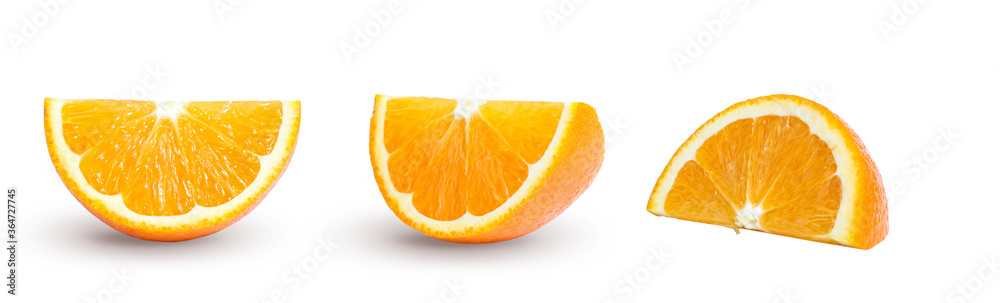 Fresh orange juice in glass or bottle with fruits, isolated on white Fresh orange juice in glass or bottle with fruits, isolated on white