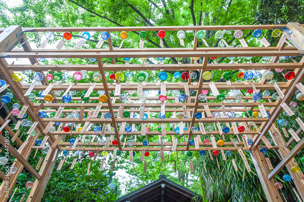 川越氷川神社　縁むすび風鈴