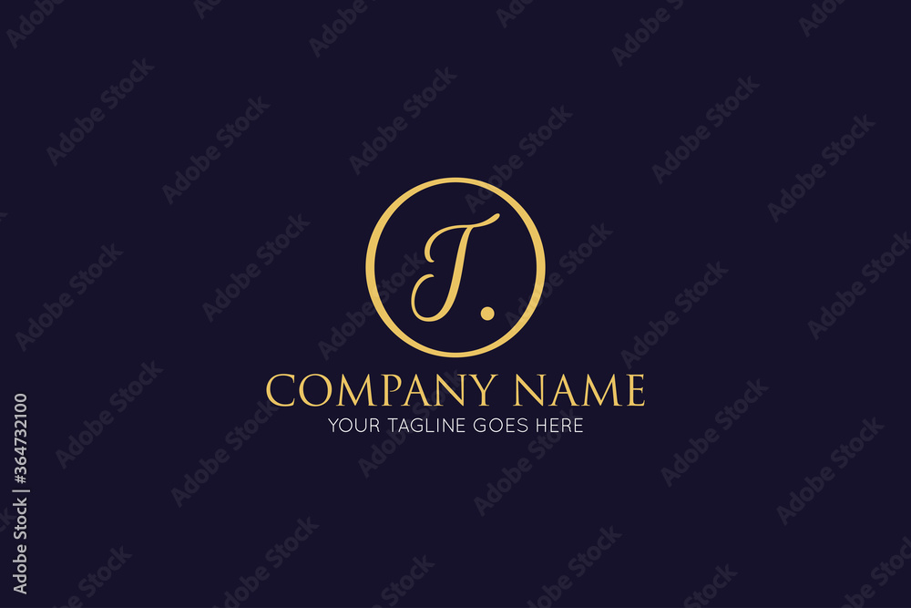 initial letter t luxury logo, icon, symbol vector illustration design template initial letter t luxury logo, icon, symbol vector illustration design template