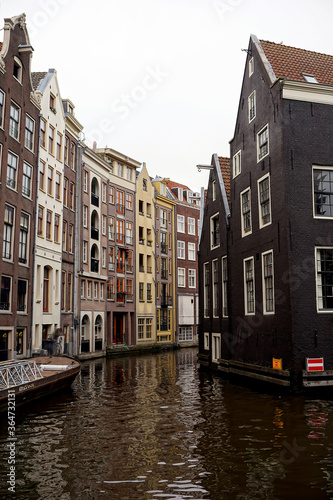 Holland, Amsterdam, the city with its water channels © Roberto
