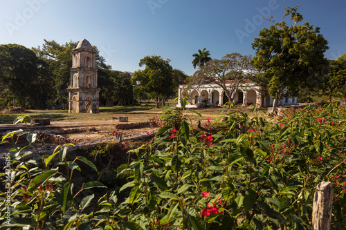 Photography An old slave lookout in Cuba's historic sugar cane fields near Trinidad, Cuba