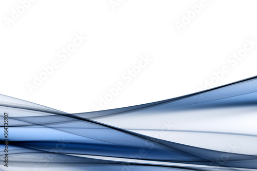 Abstract blue waves 