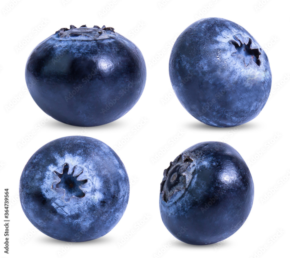 Obraz premium blueberry fruit isolated on white background