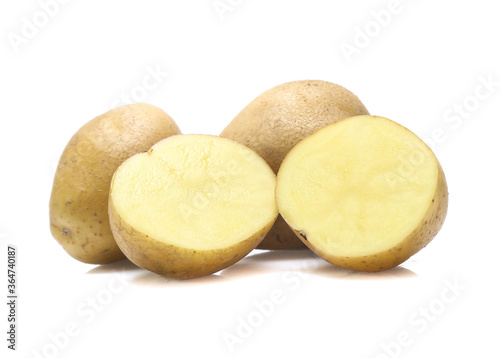 potato isolated on white background