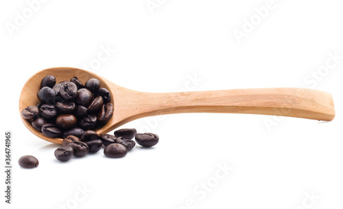 Coffee Bean with white background