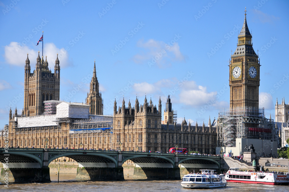 Fototapeta premium ロンドンの美しい街並み Beautiful and famous cityscape of London
