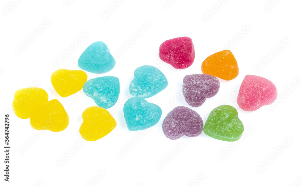 candies Jelly sweet isolated on white background candies Jelly sweet isolated on white background