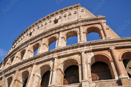 Canvas Print ローマのコロッセオ　Famous ruins of Rome Colosseo