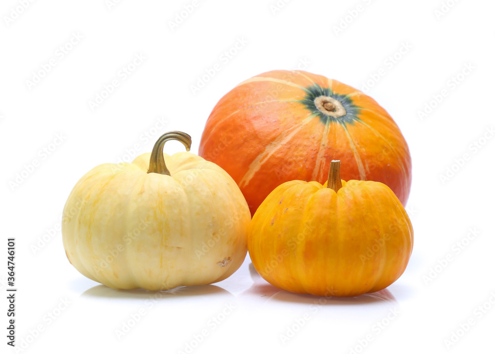 Pumpkin isolated on white background Pumpkin isolated on white background