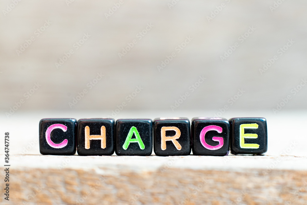 4 letter word using charge