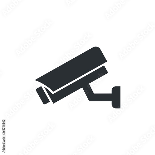 CCTV security camera vector icon