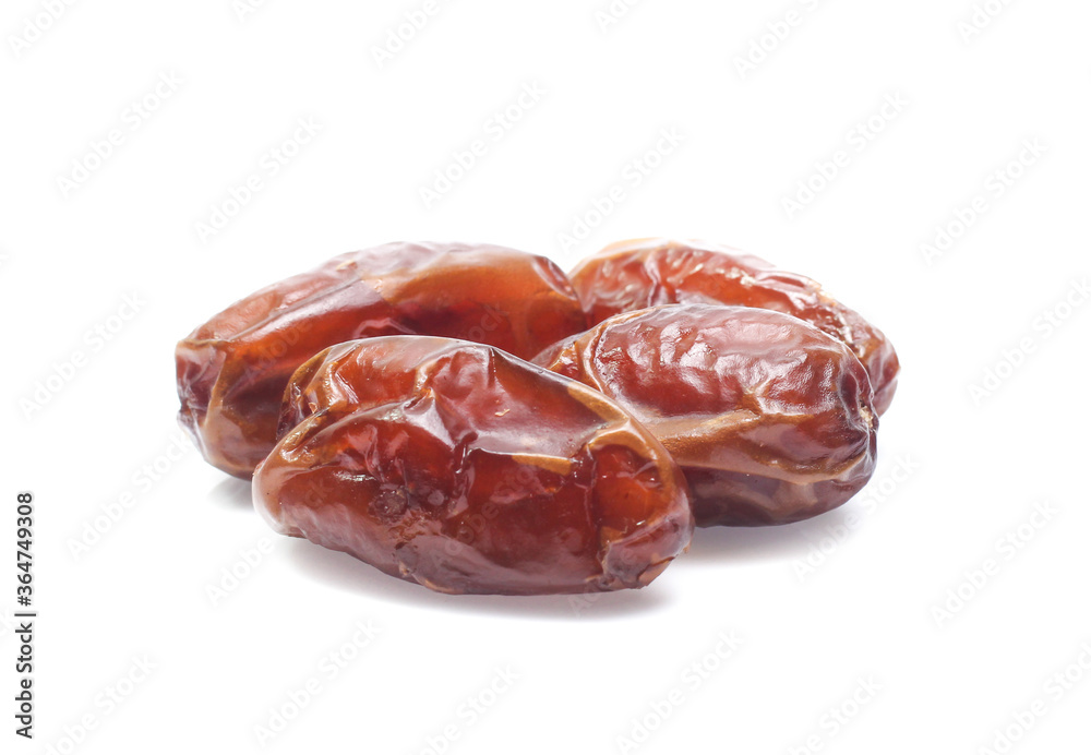 Dates isolated on white background Dates isolated on white background