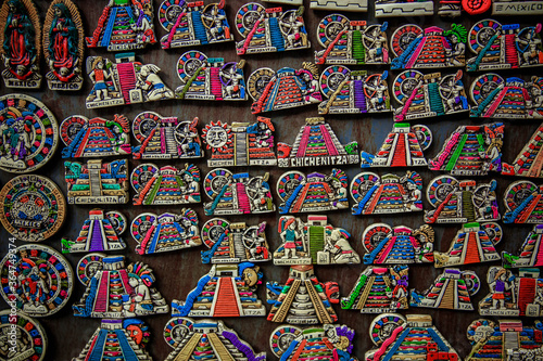 Authentic handcraft souvenirs of maya civilisation