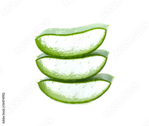 Wallpaper Mural Aloe sliced, isolated on a white background Torontodigital.ca