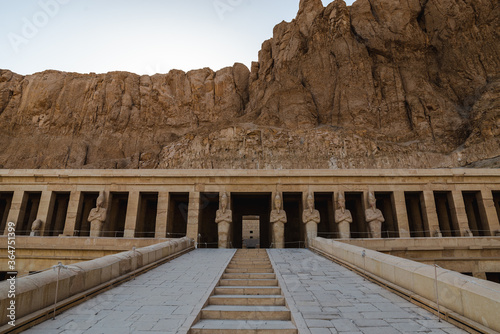 Luxor, Egypt: Queen Hatshepsut temple in Luxor, Egypt.