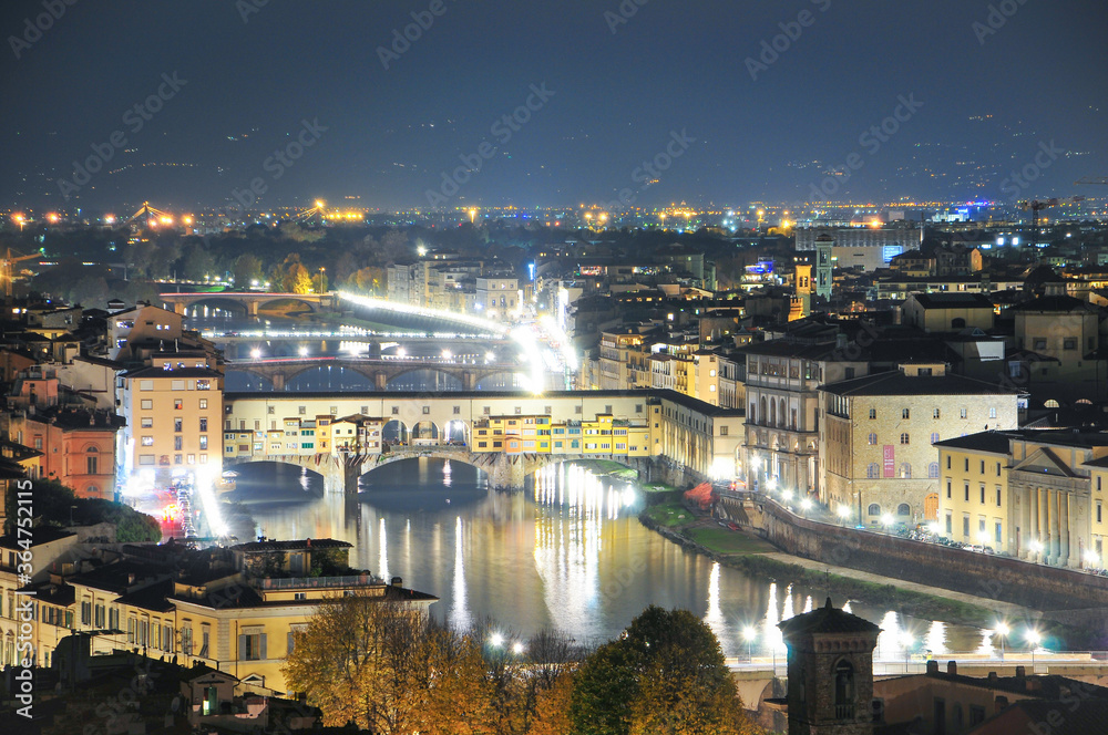フィレンツェの美しい景色　Beautiful city view of Florence