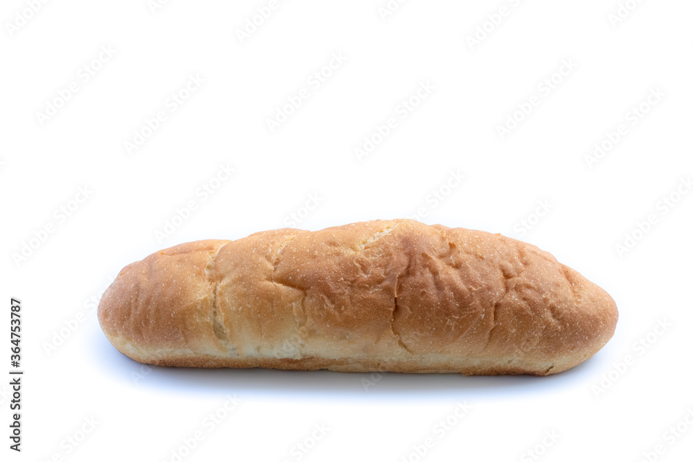Loaf of bread on a white background Loaf of bread on a white background