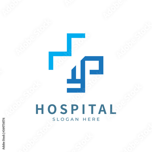 Health logo with initial letter MK  KM  M K logo designs concept.