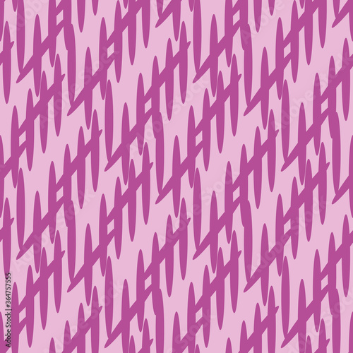 Abstract pattern in simple violet and pink colors for fabric, textile, clothes, tablecloth and other things. Vector image.