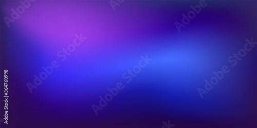 Abstract Blurred navy blue purple background. Soft dark to light colorful gradient backdrop with place for text. Vector illustration for your graphic design, banner, poster, website photo