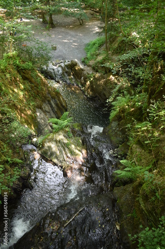 Wasserfall im Enderttal bei Maria Martental, Eifel photo