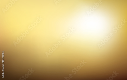 Abstract gold gradient background. Blurred golden backdrop. Vector illustration for your graphic design, banner, website, brochure