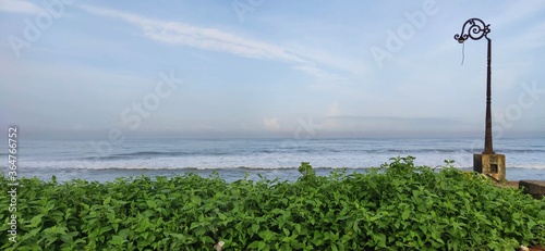 Seashore in the morning from Calicut beach