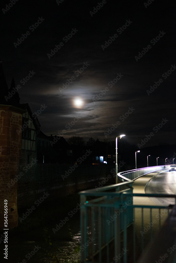 Fototapeta premium the moon in the night