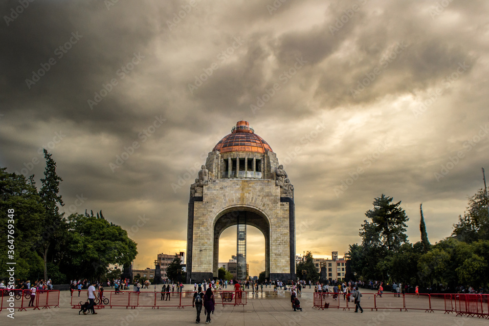 Atardecer en el monumento a la Revolución
Ciudad de México