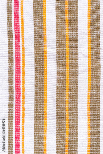 Tablecloth texture as a background, closeup picture.
