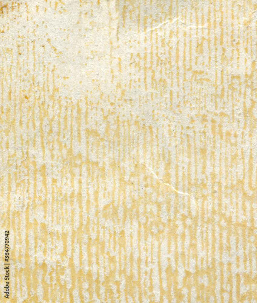 Naklejka premium photo texture of old paper yellow shade of color