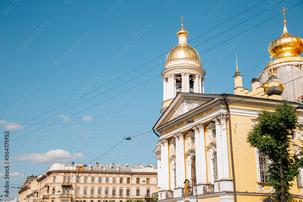 Vladimirskaya Church in Saint Petersburg, Russia