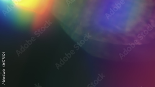 Holographic Abstract Multicolored Backgound Photo Overlay  Using Screen Mode  Rainbow Light Leaks Prism Colors  Trend Design Creative Defocused Effect  Blurred Glow Vintage Flares